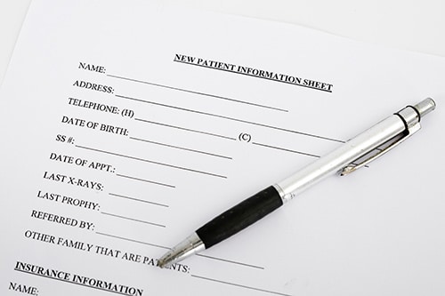 New dental Patient Forms