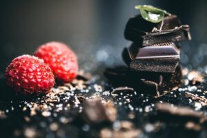 Dark Chocolate and Raspberries