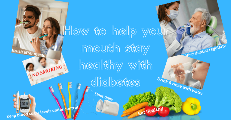 how to keep a healthy mouth with diabetes