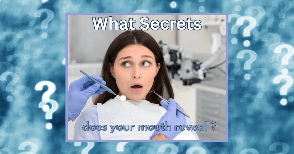 Secrets your mouth can reveal about you
