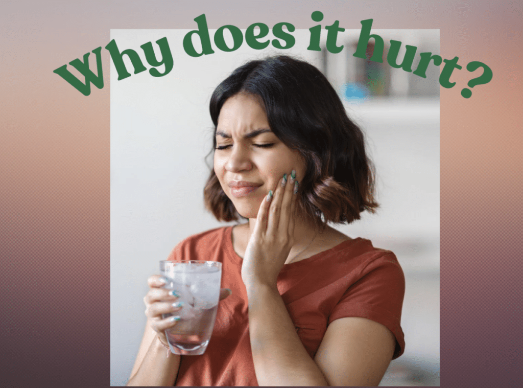 A tooth needing a root canal can cause tooth pain when drinking cold or hot things