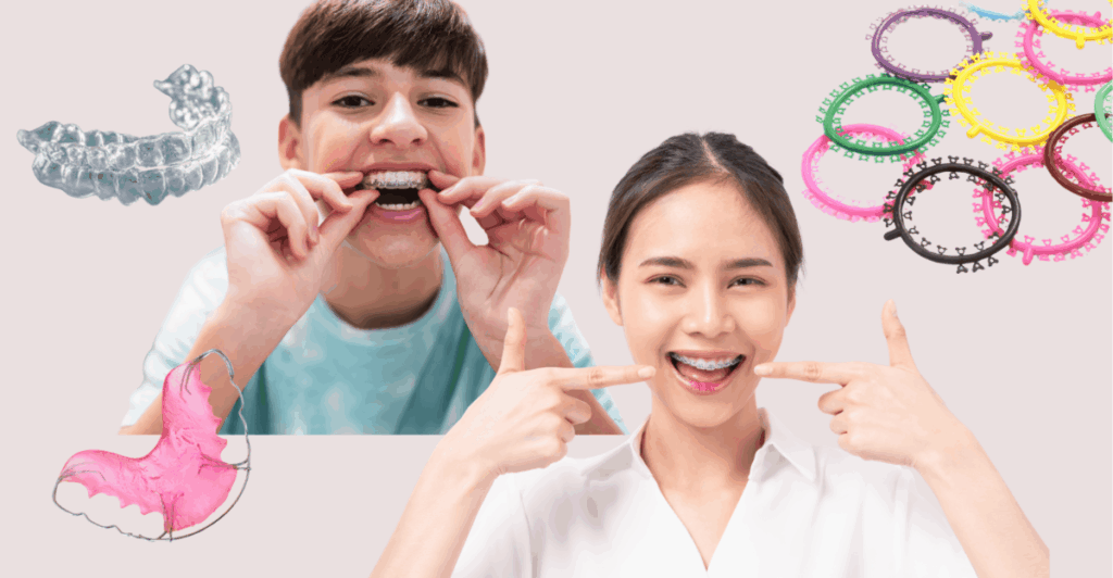 different types of orthodontic appliances